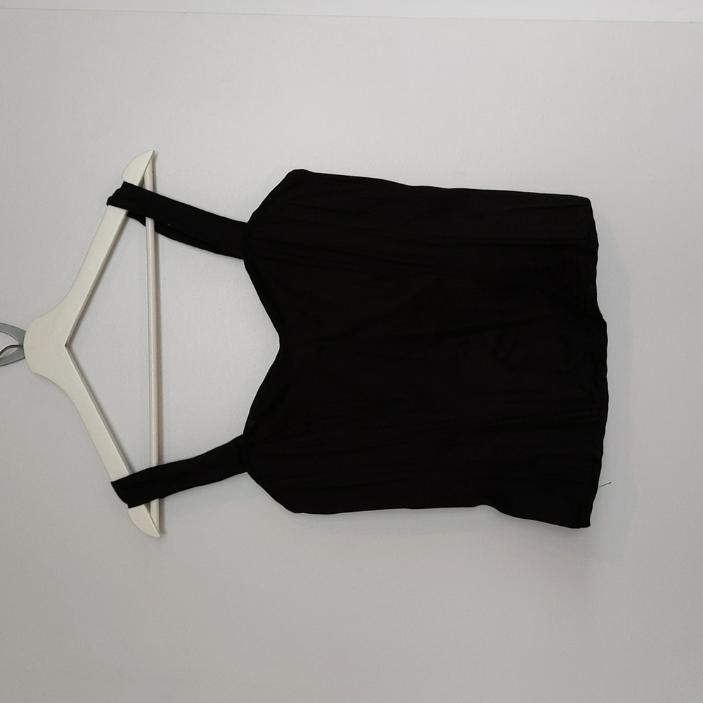 Black, medium, corset top